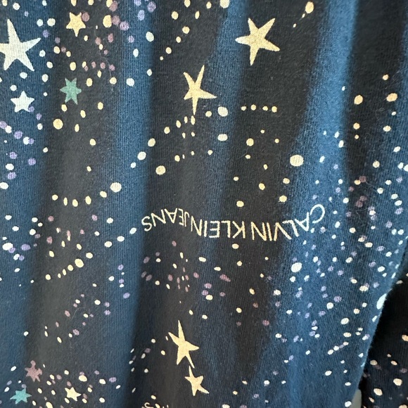 CALVIN KLEIN | Girls Size Large Star Leggings - Picture 2 of 4